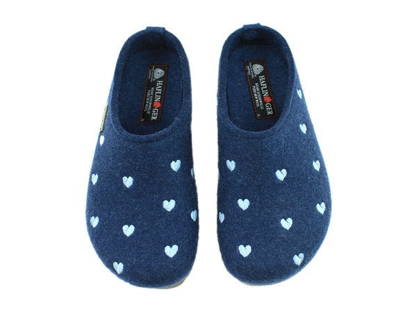 Haflinger Clogs Grizzly Sweetheart Jeans