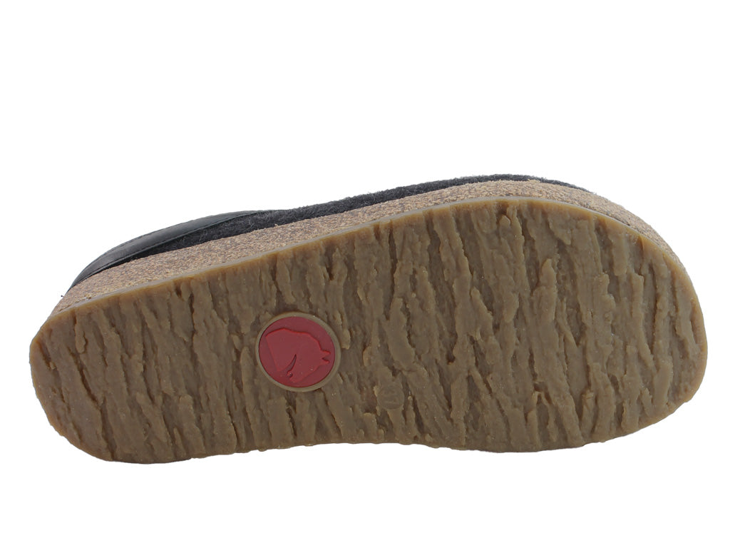 Haflinger Clogs Grizzly Torben Graphite
