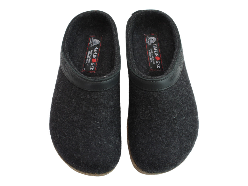 Haflinger Clogs Grizzly Torben Graphite