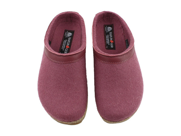 Haflinger Clogs Grizzly Torben Heather Rose