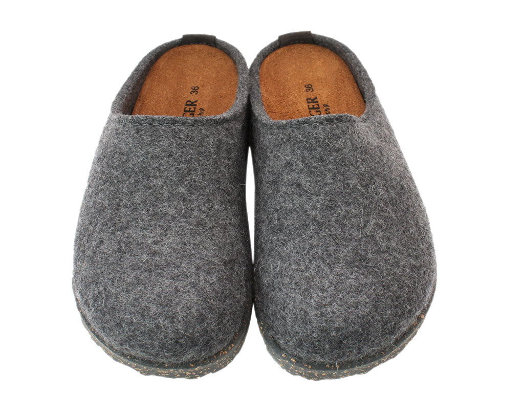 Haflinger Clogs Manhattan Anthracite - Main Image