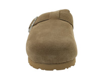 Haflinger Clogs Sheepskin Hawk Shitake