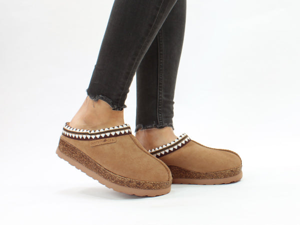 Haflinger Clogs Sheepskin Lakota Chestnut