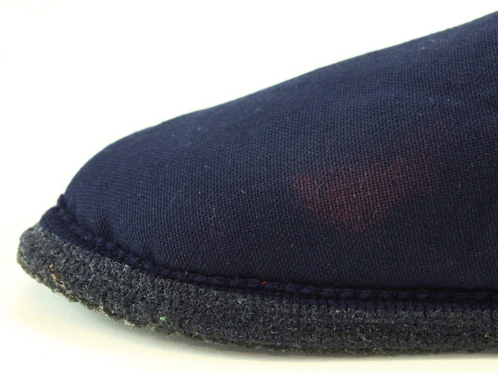 Size 38/UK5 only - Haflinger Cotton Slippers Ocean