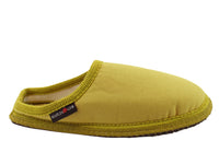 Size 38/UK5 only - Haflinger Cotton Slippers Yellow