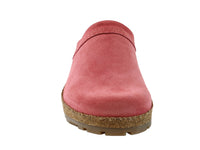 Haflinger Leather Clogs Malmo Begonia