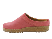 Haflinger Leather Clogs Malmo Begonia
