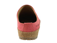 Haflinger Leather Clogs Malmo Begonia