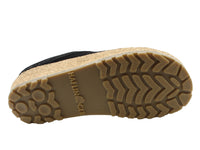 Haflinger Leather Clogs Malmo Black 2701