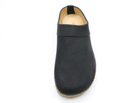 Haflinger Leather Clogs Malmo Black (Second Quality)