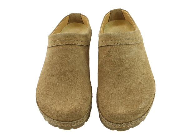 Size 38/UK5 only - Haflinger Leather Clogs Malmo Camel