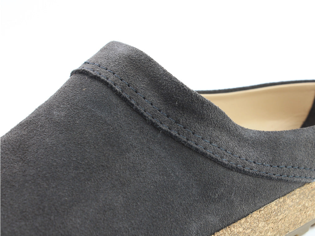 Haflinger Leather Clogs Malmo Graphite (Second Quality)