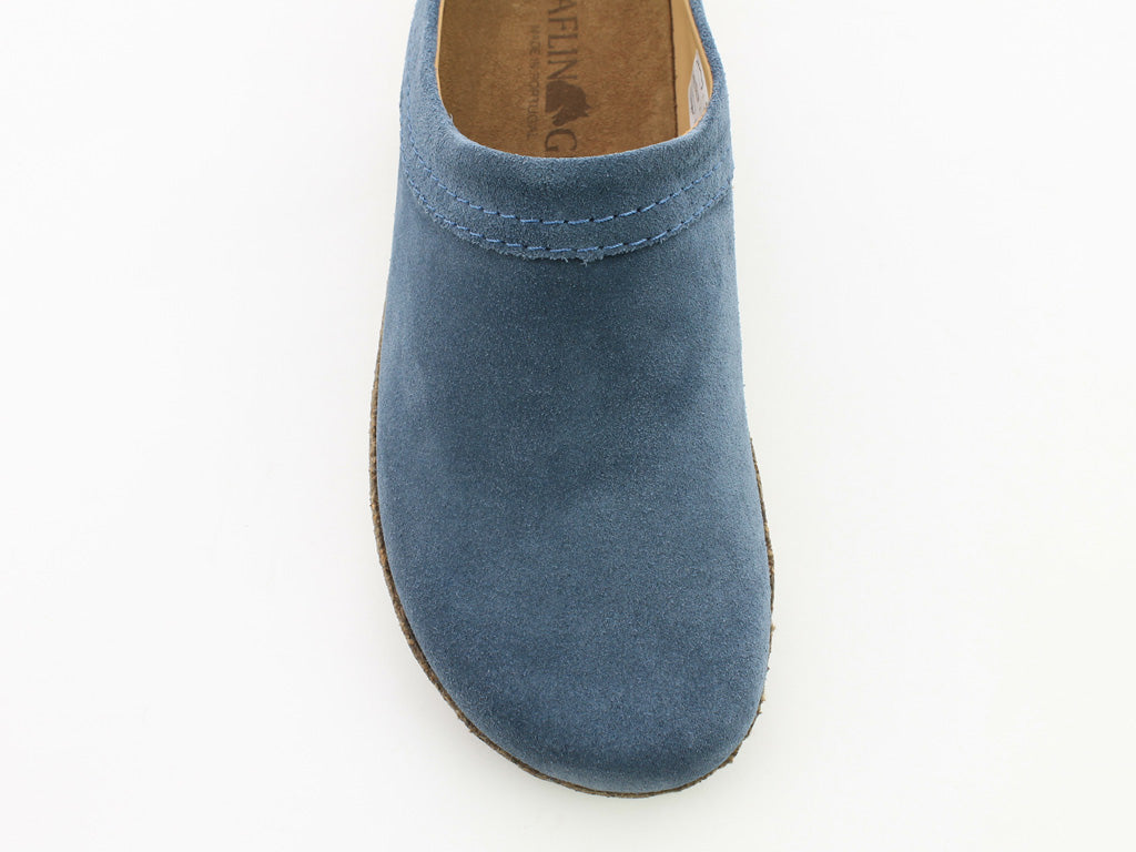 Haflinger Leather Clogs Malmo Jeans (Second Quality)