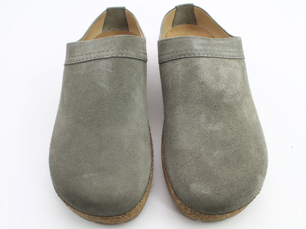 Haflinger Leather Clogs Malmo Khaki (Second Quality)