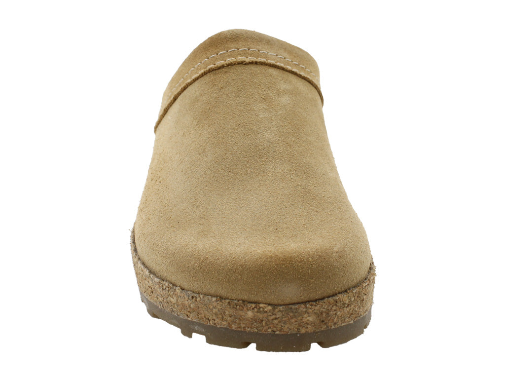 Haflinger Leather Clogs Malmo Sahara