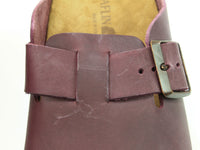 Haflinger Leather Clogs Porto Bordeaux (Second Quality)