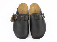 Haflinger Leather Clogs Porto Brown (Second Quality)