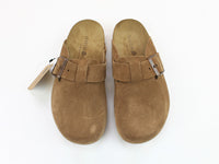 Haflinger Leather Clogs Porto Cognac (Second Quality)