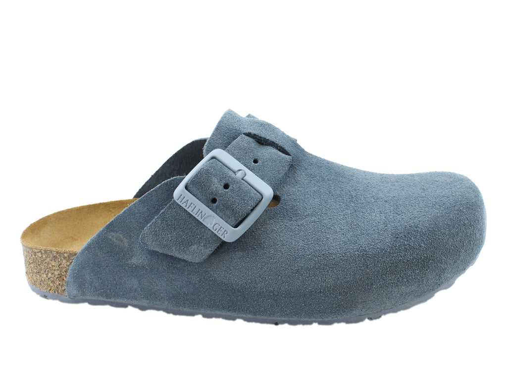 Haflinger Leather Clogs Porto Jeans