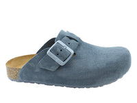 Haflinger Leather Clogs Porto Jeans