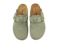 Haflinger Leather Clogs Porto Sage