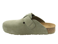 Haflinger Leather Clogs Porto Sage