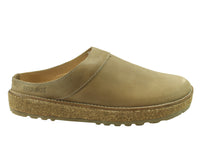 Haflinger Leather Clogs Travel Neo Taupe (Second Quality)