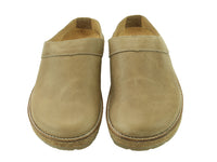Haflinger Leather Clogs Travel Neo Taupe (Second Quality)