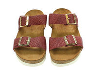 Size 38/UK5 only - Haflinger Sandals Andrea Bordeaux Braided