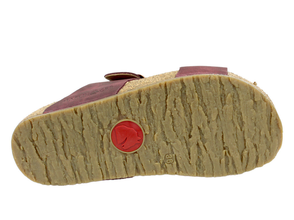 Haflinger Sandals Andrea Country Bordeaux