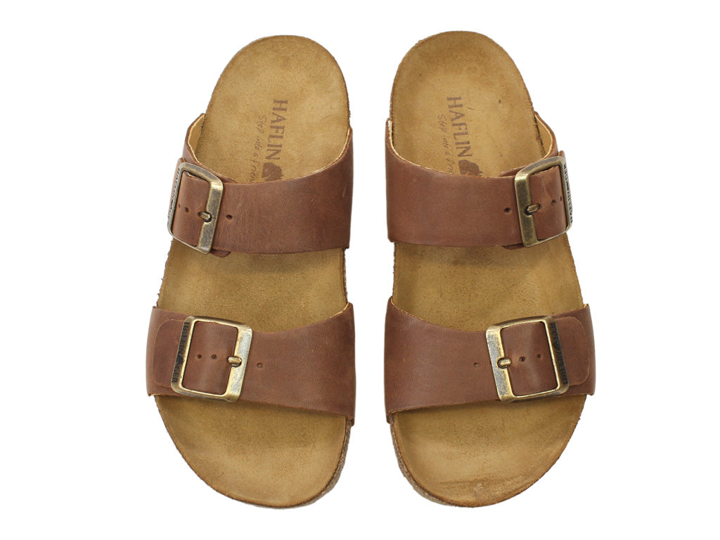 Haflinger Sandals Andrea Country Brown