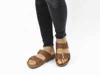 Haflinger Sandals Andrea Country Brown
