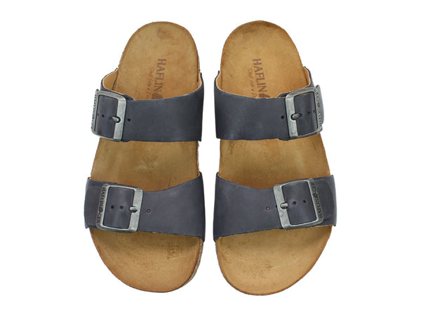 Haflinger Sandals Andrea Country Marine