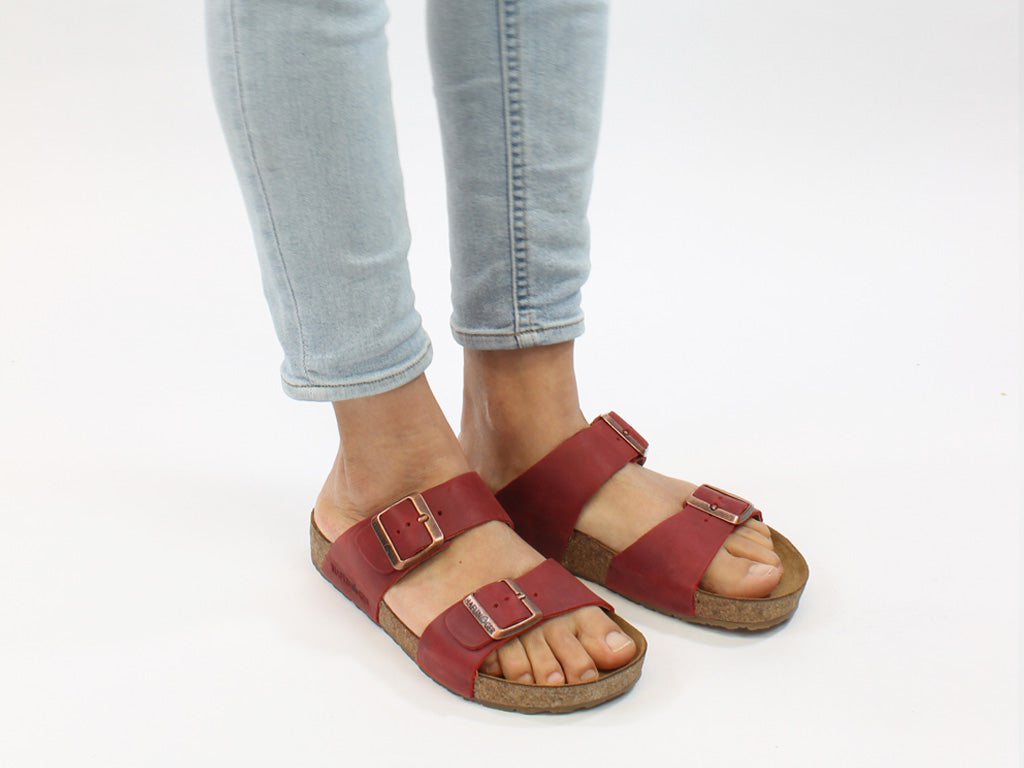 Haflinger Sandals Andrea Country Red