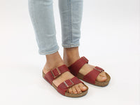 Haflinger Sandals Andrea Country Red