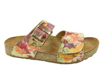 Size 38/UK5 only - Haflinger Sandals Aria Beige Flower