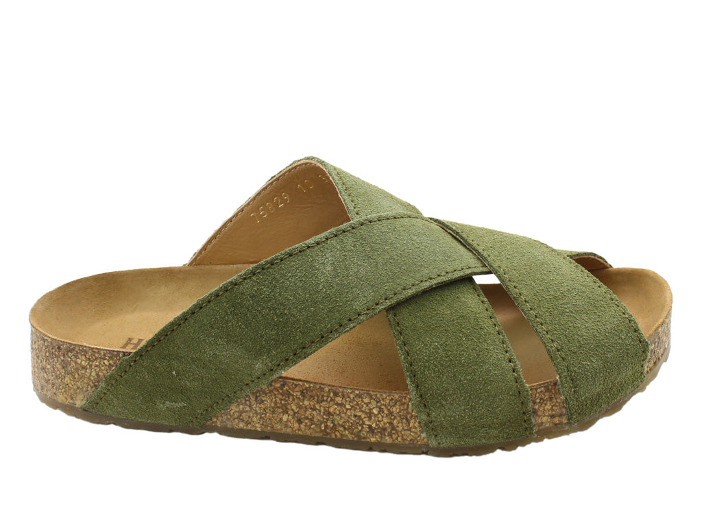 Haflinger Sandals Como Green