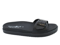 Size 38/UK5 only - Haflinger Sandals Corfu Black Vegan