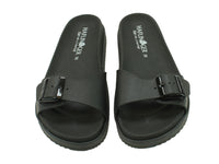 Size 38/UK5 only - Haflinger Sandals Corfu Black Vegan