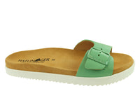 Size 38/UK5 only - Haflinger Sandals Corfu Green