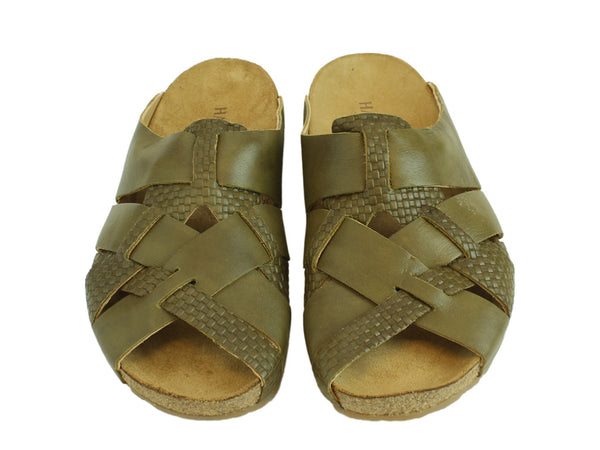 Size 38/UK5 only - Haflinger Sandals Dana Khaki