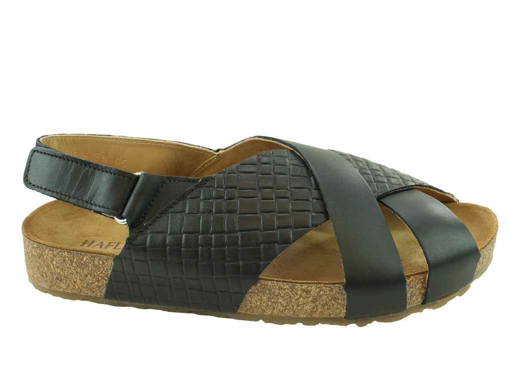 Size 38/UK5 only - Haflinger Sandals Elea Black