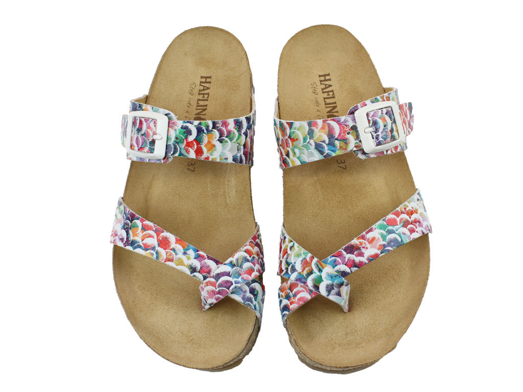 Haflinger Sandals Juno Multi Bubble