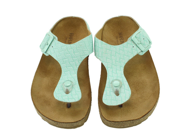 Size 38/UK5 only - Haflinger Sandals Memphis Mint