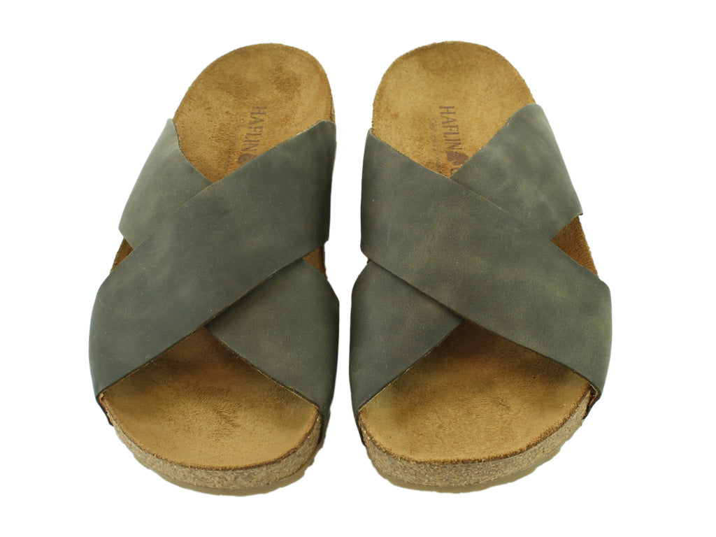 Size 38/UK5 only - Haflinger Sandals Mio Khaki