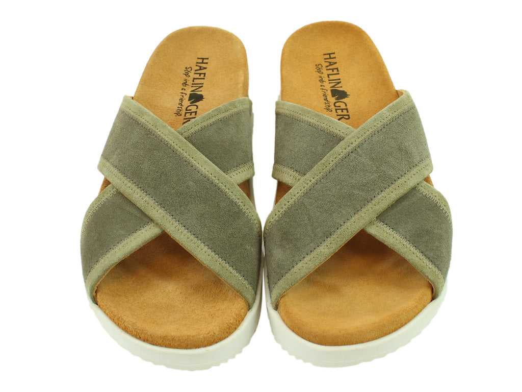 Size 38/UK5 only - Haflinger Sandals Palma Sage
