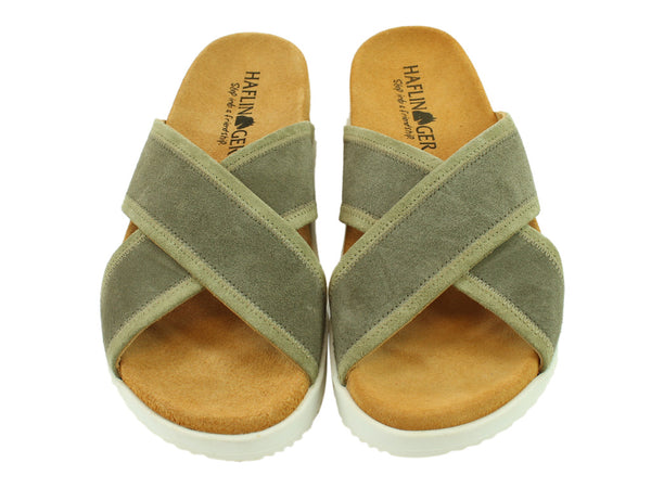 Size 38/UK5 only - Haflinger Sandals Palma Sage