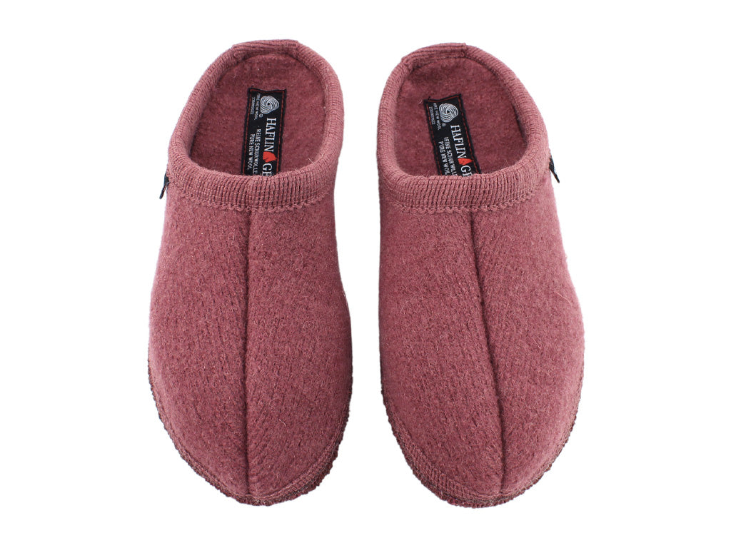 Haflinger Slippers Alaska Heather Rose