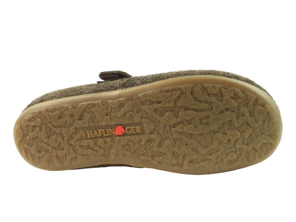 Haflinger Slippers Everest Focus Brown