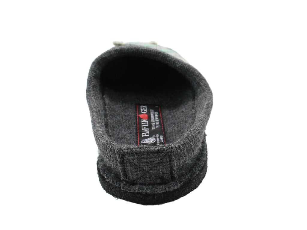Haflinger Slippers Flair Choupette Cat Anthracite